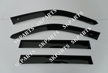 Ветровики (Дефлекторы окон) черные F25 2010 BE21010 BMW X3