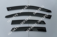 Ветровики (Дефлекторы окон) черные Sd 4G C7 2011 AE11911 Audi A6
