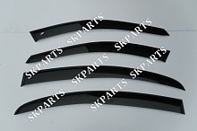 Ветровики (Дефлекторы окон) черные Sd F10 2011 BE22211 BMW 5